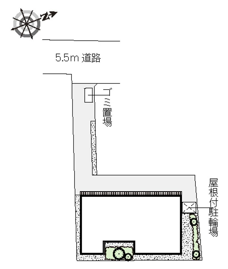 レオネクスト六番館 配置図