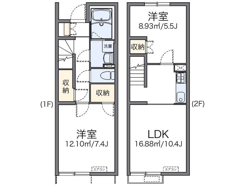 レオネクストライム 間取図