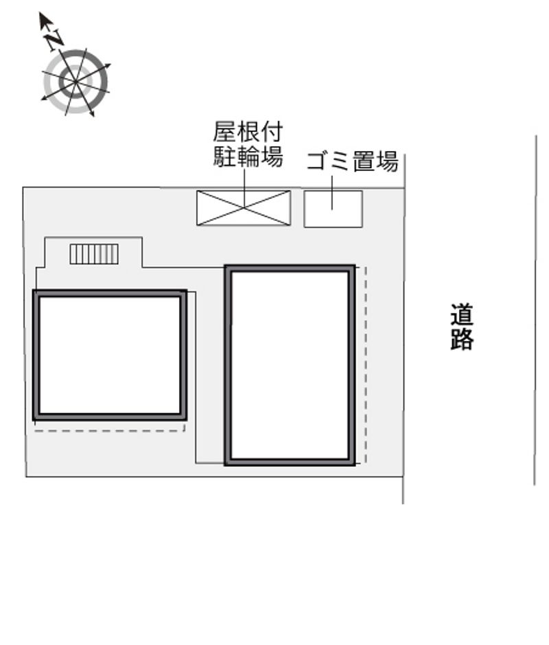 レオパレスサントリーニ 配置図