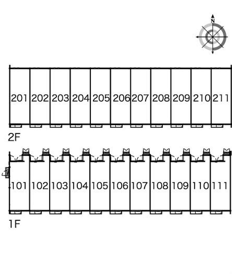 レオネクストエスペランサ 間取配置図
