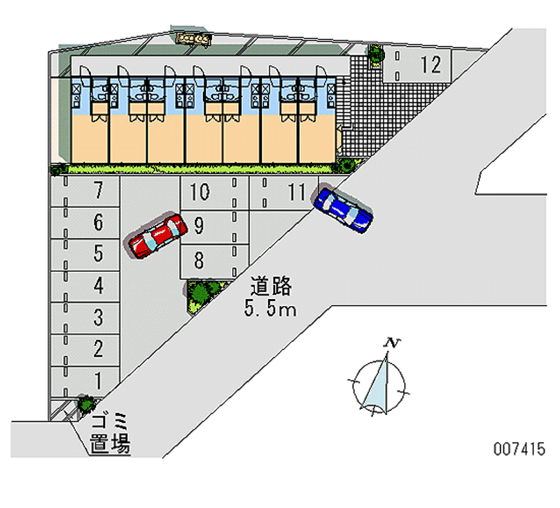 07415 Monthly parking lot