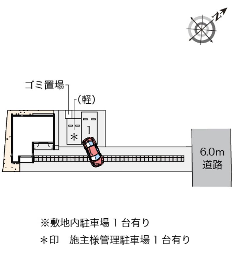 ミランダ玉水２ 配置図