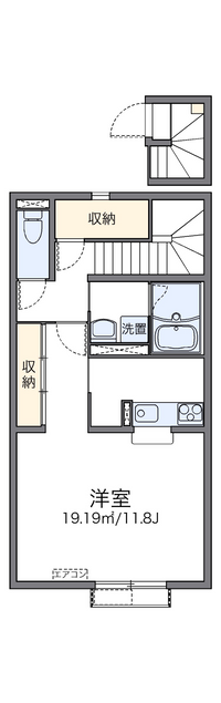 レオネクストロイヤルＫリリハ 間取り図