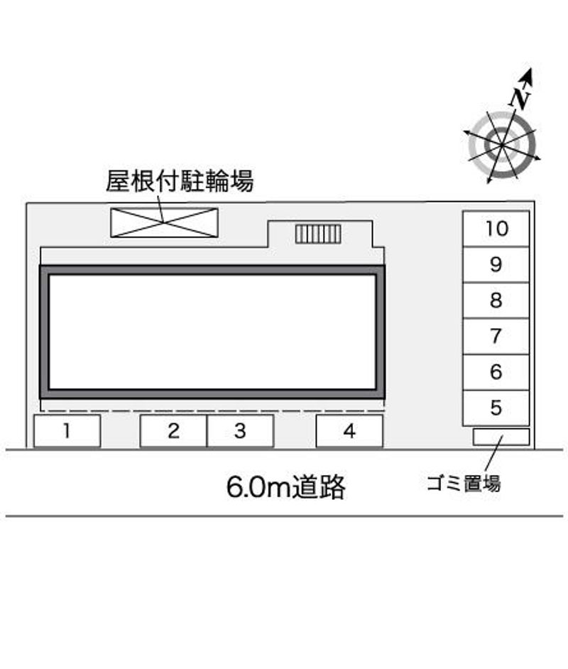 レオパレスエリュシオン 配置図