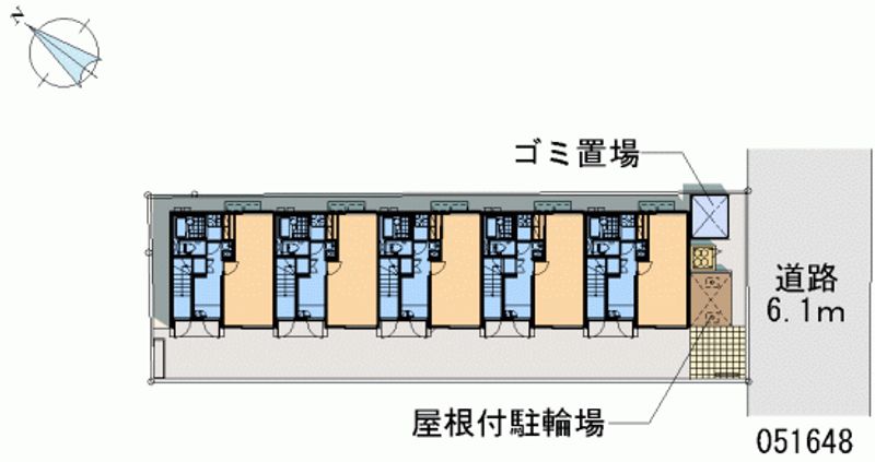 レオネクスト山崎　あずま橋 区画図