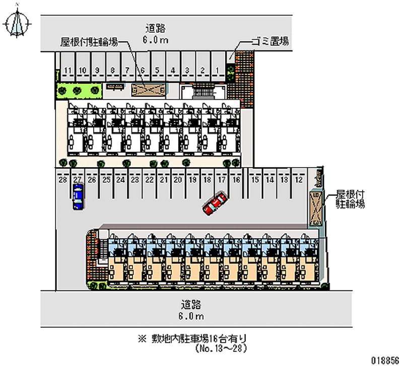 18856月租停车场