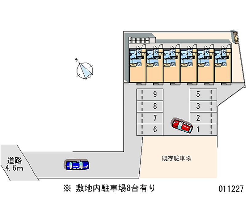 11227 Monthly parking lot