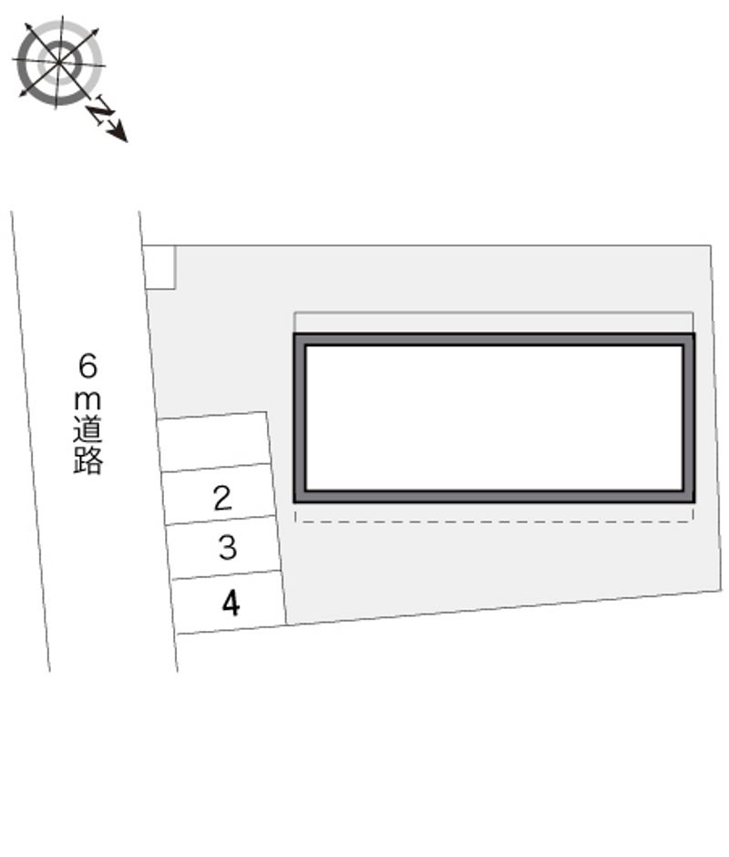 レオパレスラウムふじみ野 駐車場