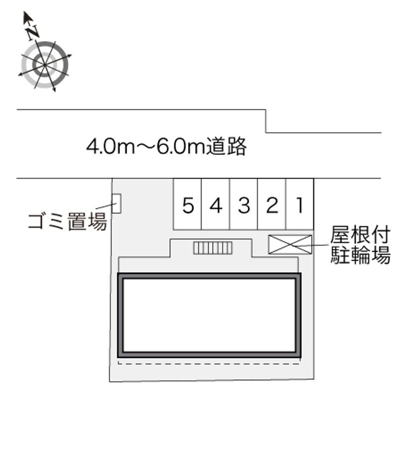 レオパレスカヤハシダイ 配置図