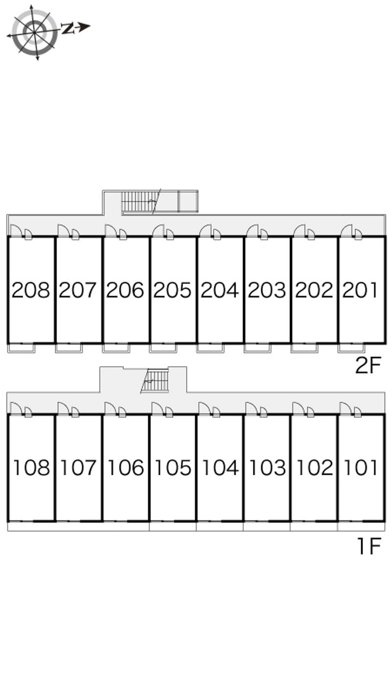 レオパレスＩＫＥＪＩＲＩ 間取配置図