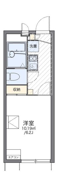 レオパレスエクセル岡本 間取り図