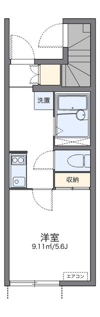 レオネクストツインコートⅠ 間取り図