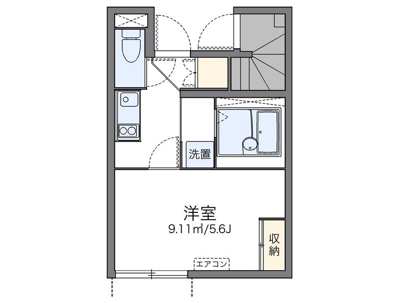 レオネクスト筒井 間取図