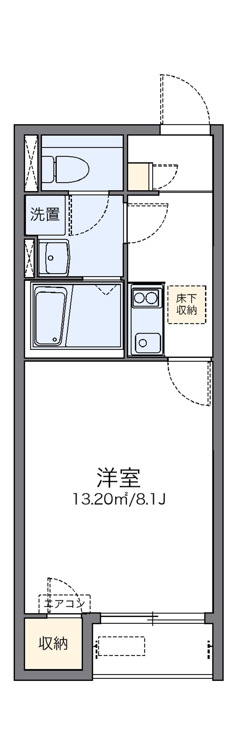 レオネクスト国府宮 間取図