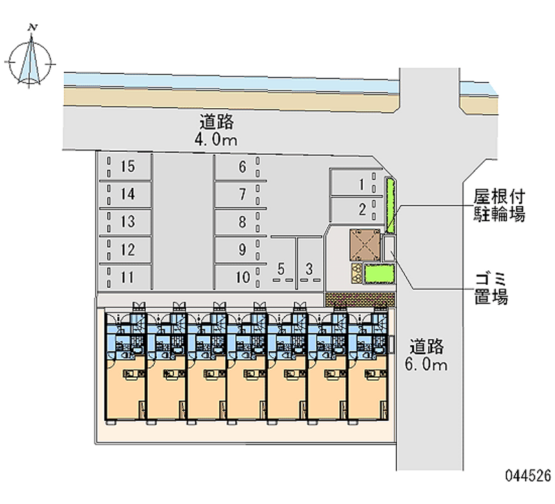 44526 Monthly parking lot