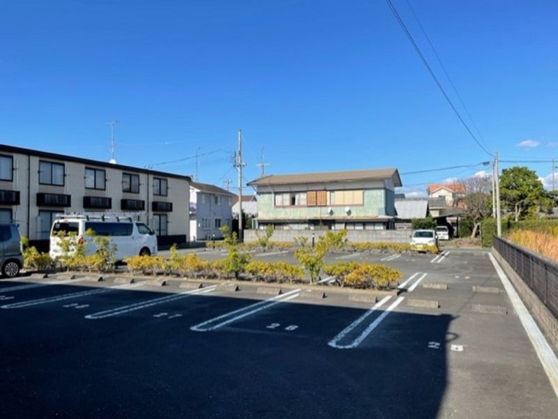 レオパレスリバーサイドＢ 駐車場