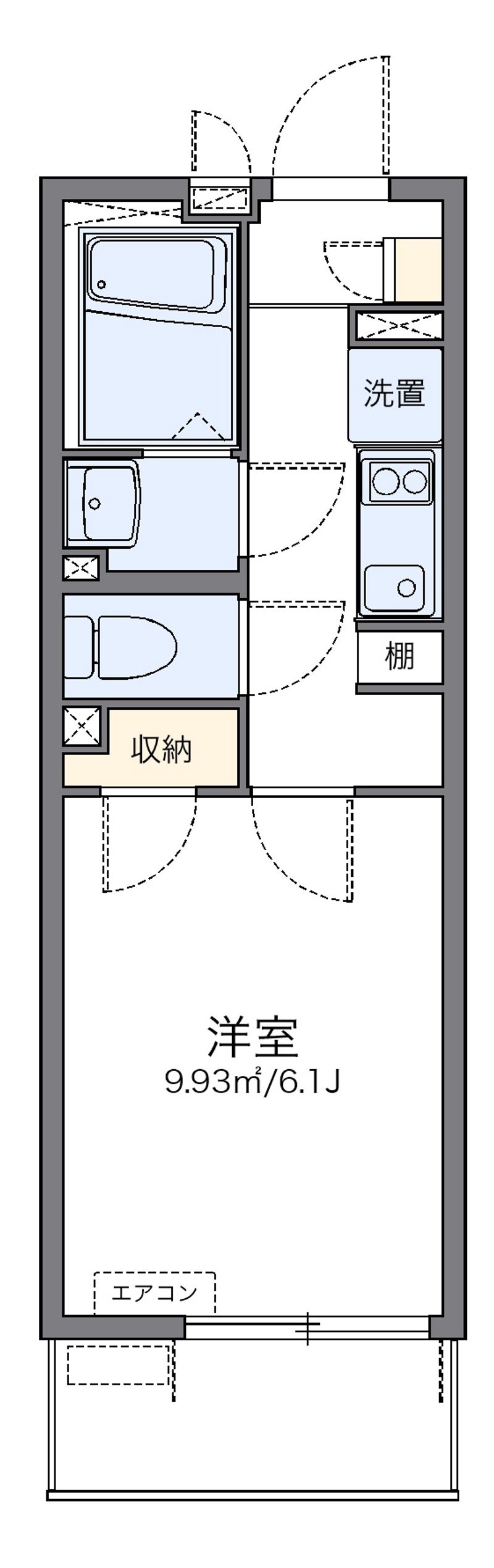 レオネクスト黒崎中央 間取り