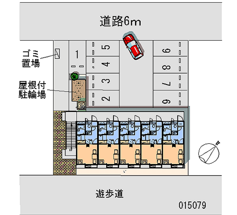 レオパレスＳＡＴＯ 月極駐車場