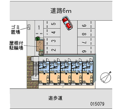 15079 Monthly parking lot