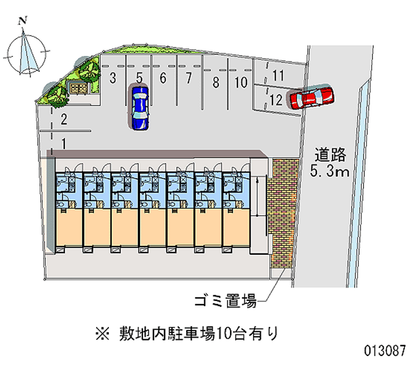 レオパレスＳｅｔｏ　Ｌａｎｄｓ　Ｍ＆Ｋ 月極駐車場