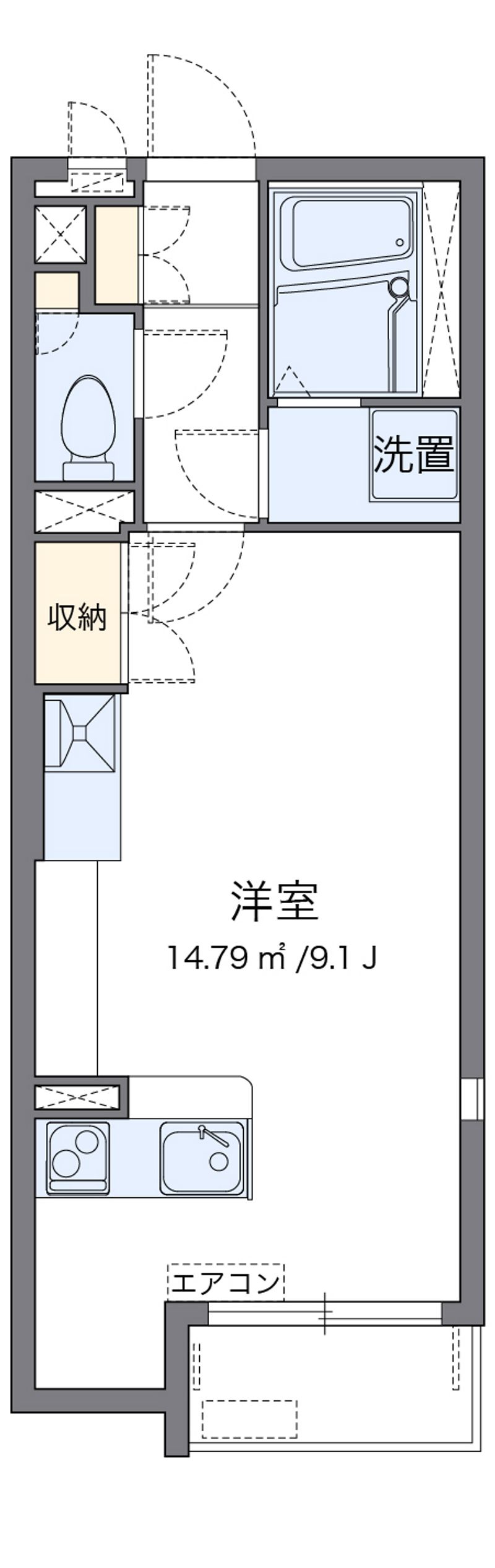 ミランダ三福Ⅲ 間取り