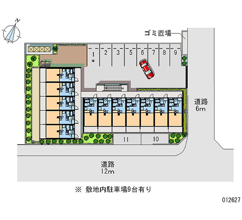 12627月租停车场