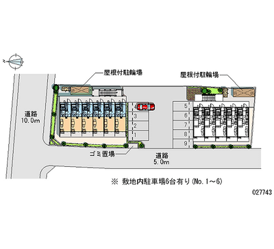 27743 Monthly parking lot