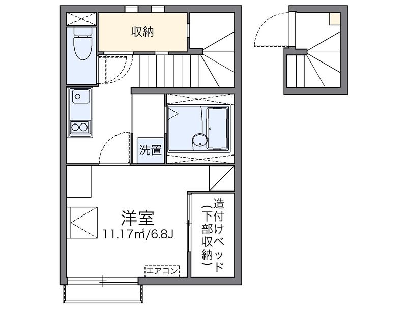 レオネクストブランシュ 間取図