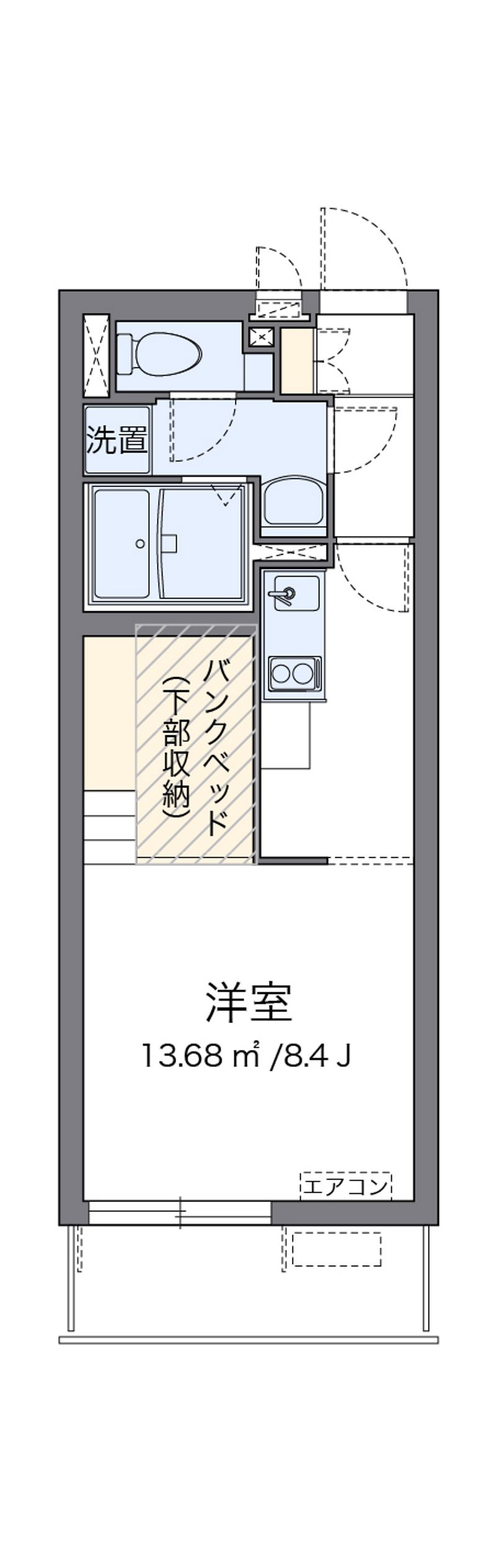 ミランダＫＥＥＰ　ＮＥＸＴⅢ 間取り