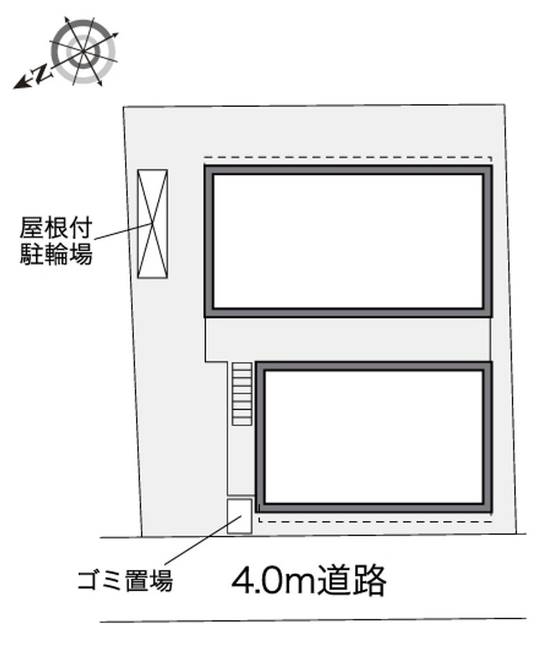 レオパレスＭ 配置図