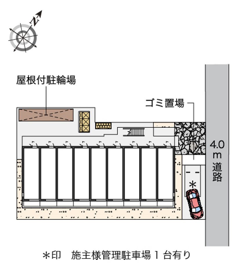 レオネクストハロー北浦和 配置図