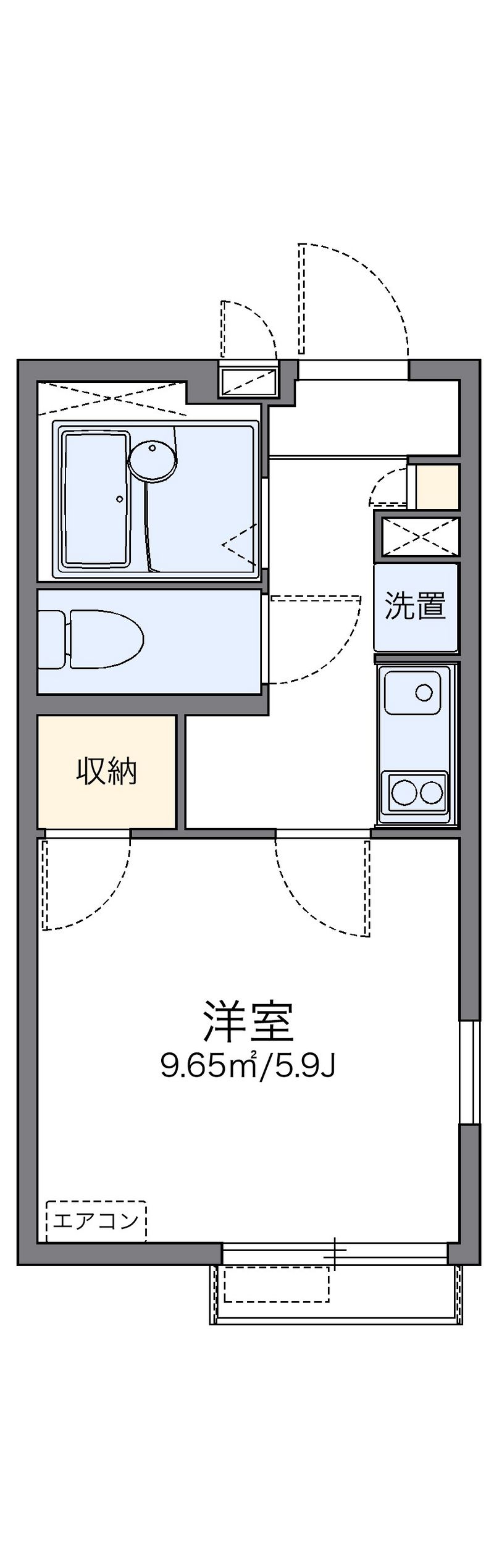 レオネクストＷａｇａｎｓｅ　Ｂ 間取り