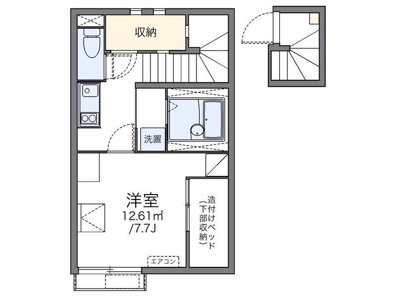 レオネクストＰＥＳＣＡⅡ 間取図