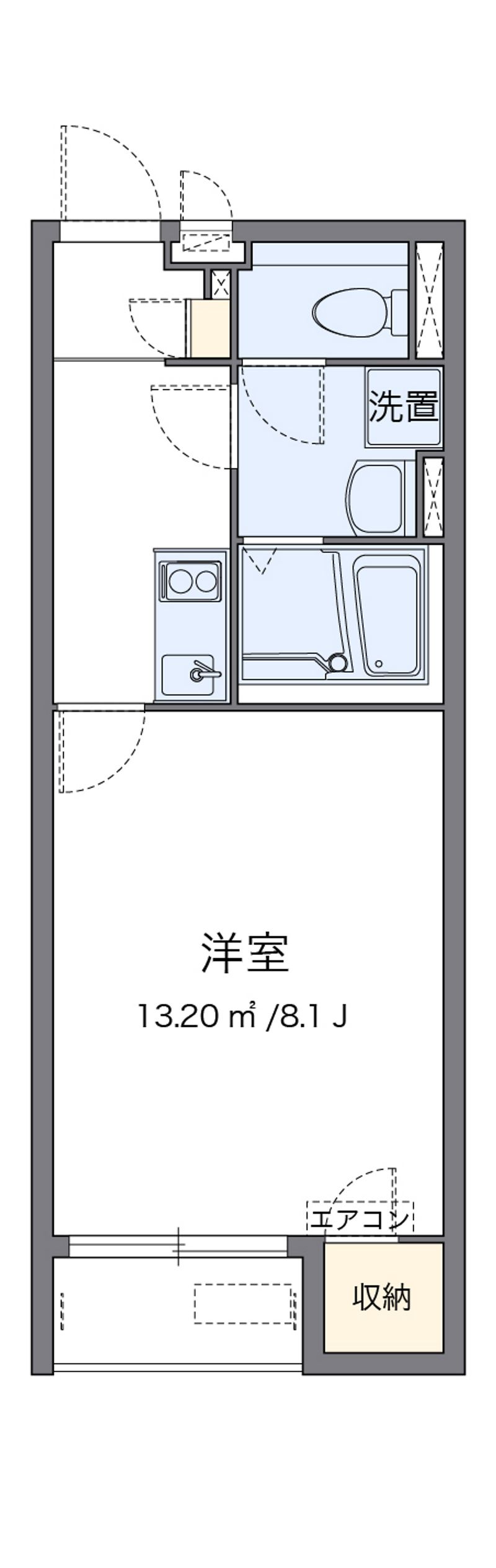 クレイノアベイユＮⅡ 間取図