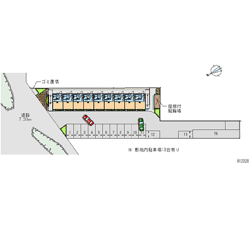 12328月租停車場