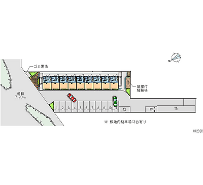 12328 Monthly parking lot