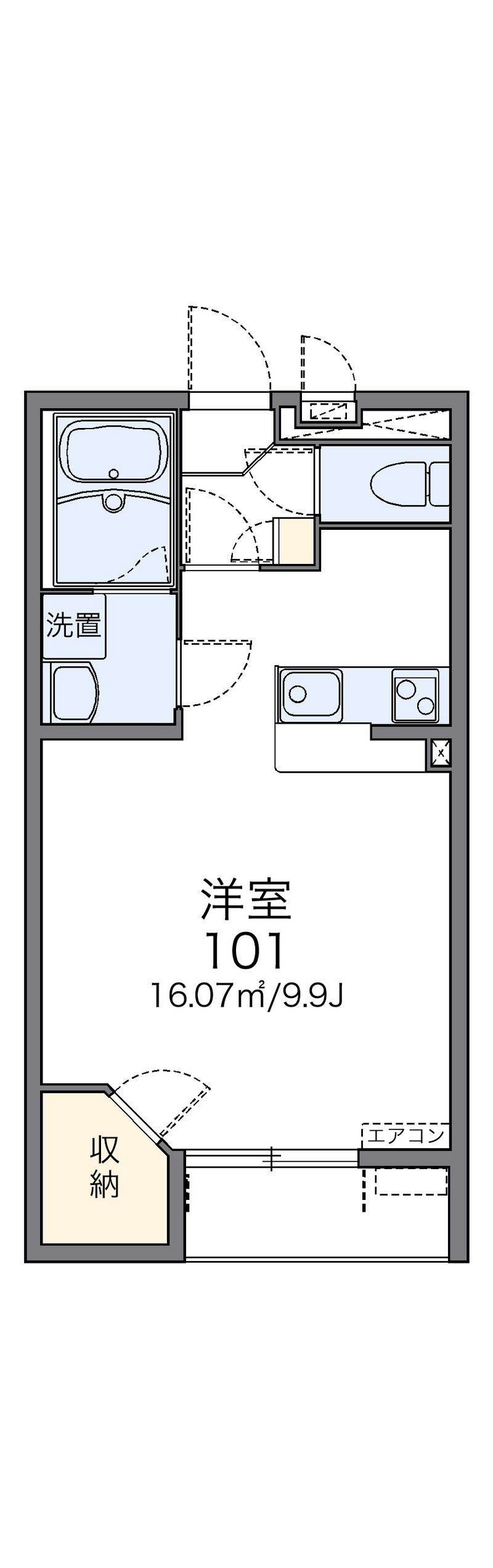 レオネクスト千代川レオハイツ 間取図