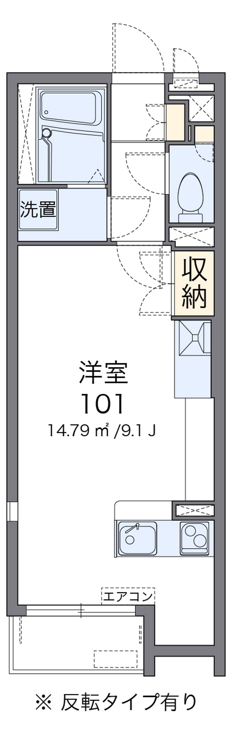 ミランダラフィーナⅡ 間取図