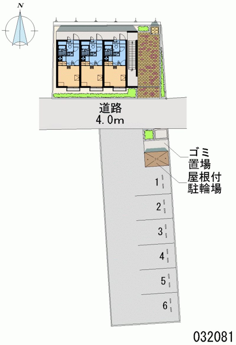 レオパレスラパン 月極駐車場