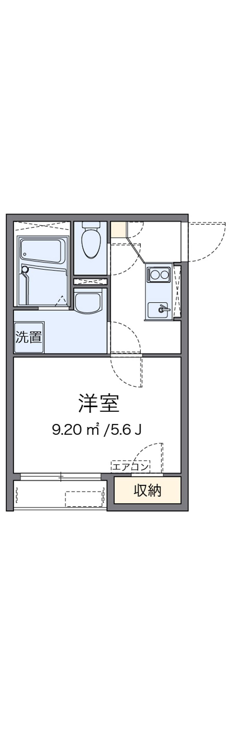 クレイノメトロノーム坂下 間取り
