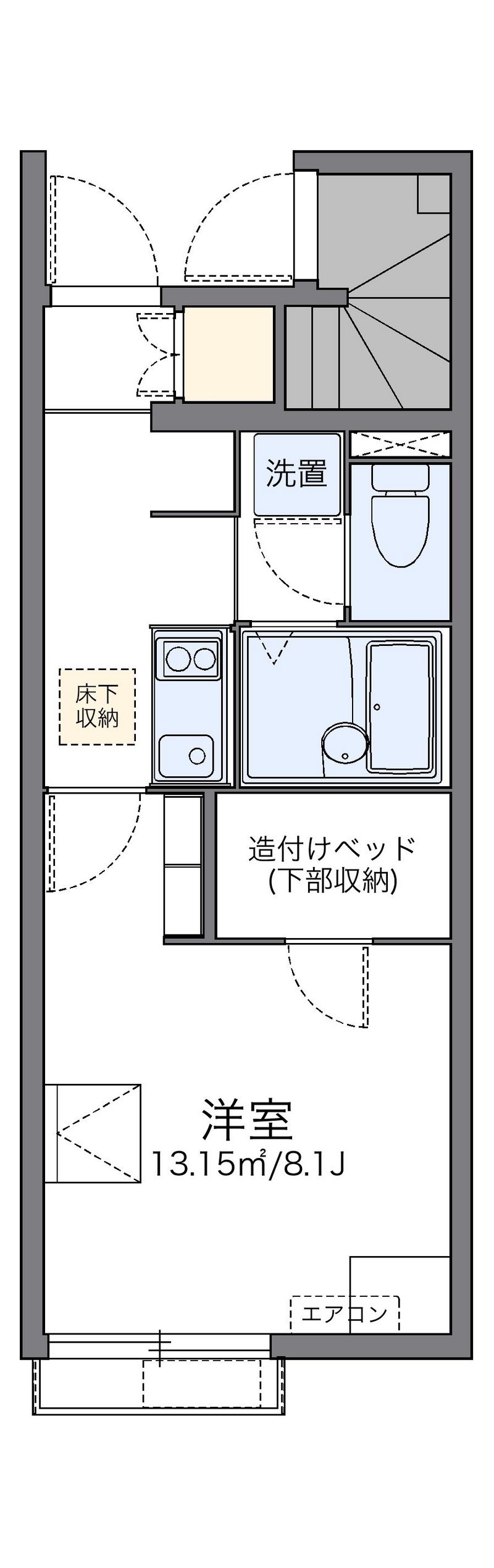 レオネクストやまと 間取図