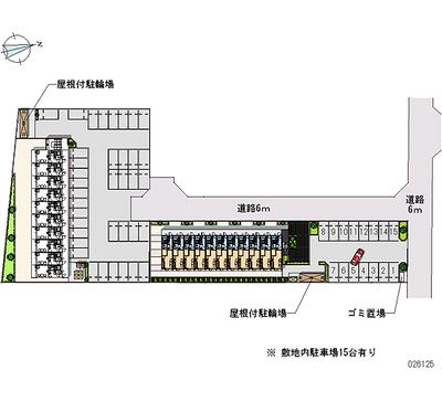 26125 Monthly parking lot