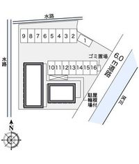 レオパレスハーベスト 駐車場