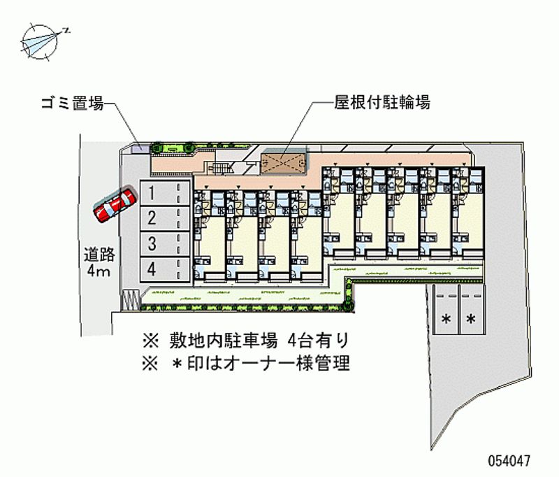 レオネクストグリーンガーデン 月極駐車場