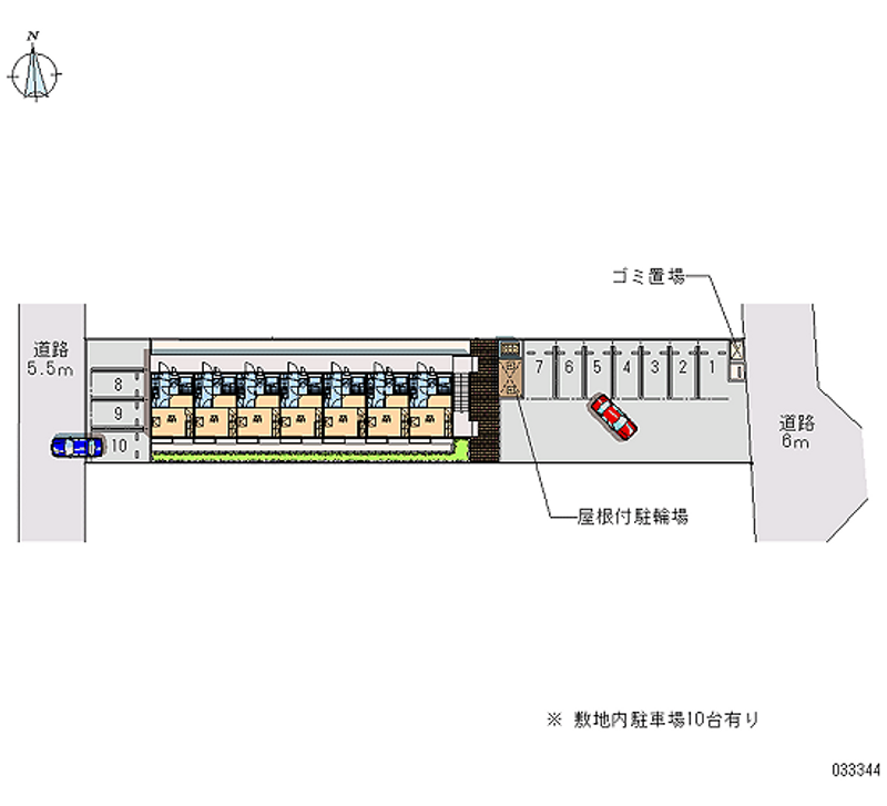 33344月租停车场