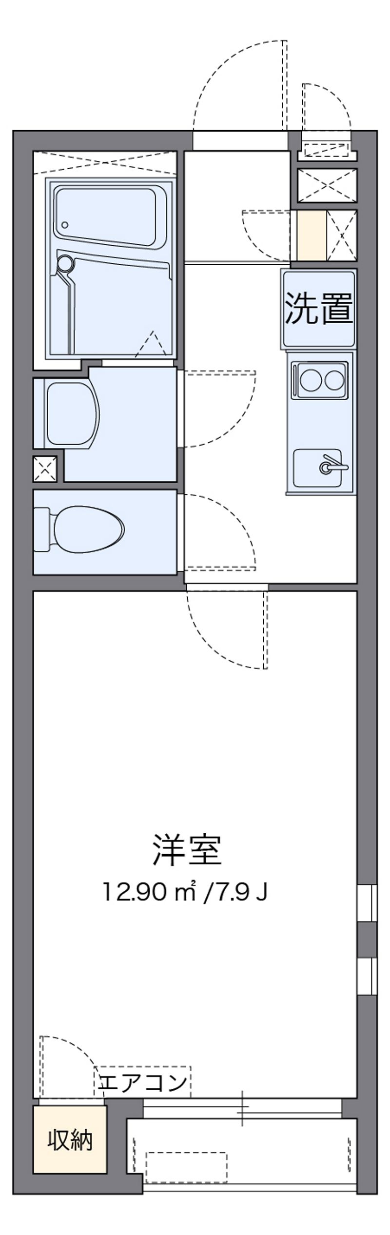 クレイノエスペランサ　トワ 間取図
