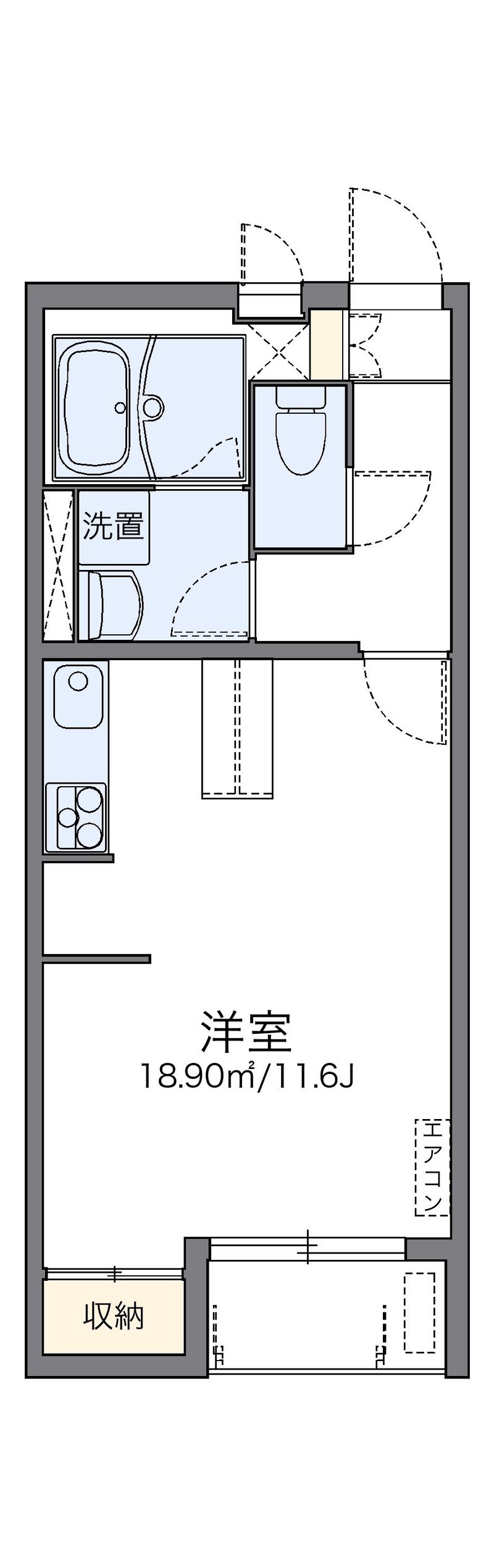 レオネクストステラⅢ 間取図