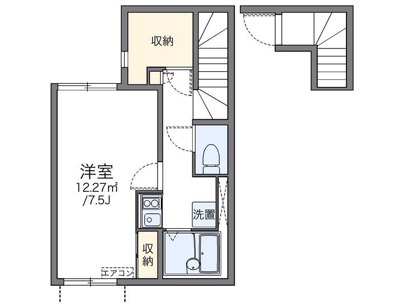 LEONEXT Ciel Blue Totsuka Floor plan