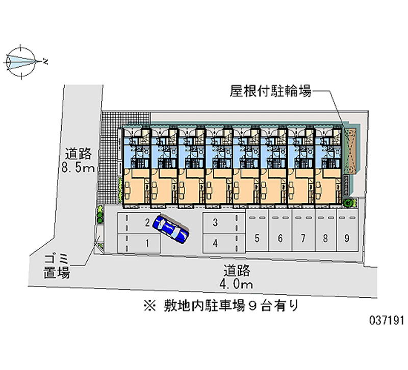 37191 Monthly parking lot