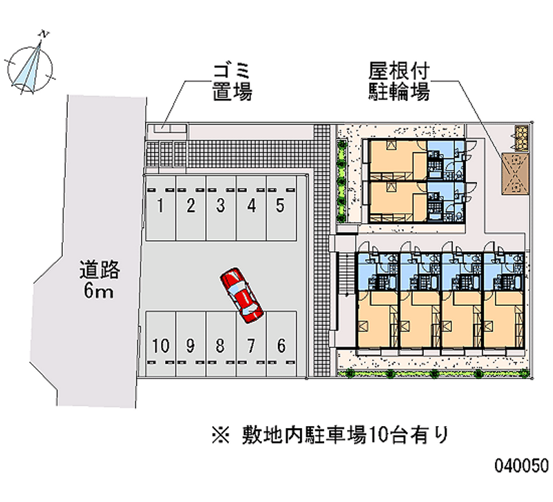 40050 Monthly parking lot